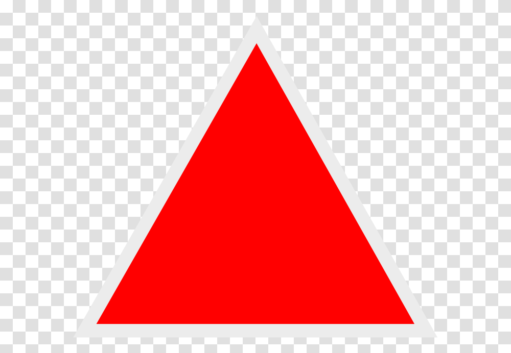Red Triangle Transparent Png