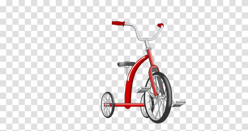Red Tricycle Clipart Tricycle, Bicycle, Vehicle, Transportation, Bike Transparent Png