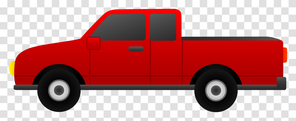 Red Truck Christmas Truck Clip Art, Van, Vehicle, Transportation, Car Transparent Png