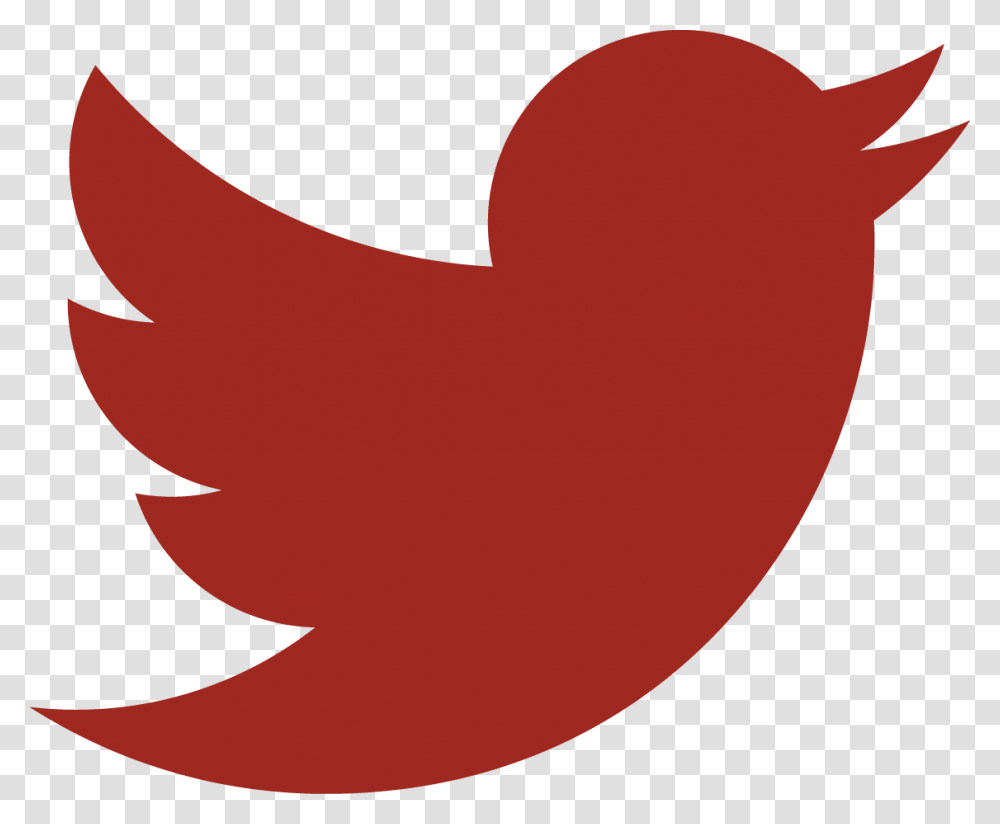 Red Twitter Logo Red Twitter Logo, Stomach, Label, Maroon Transparent Png