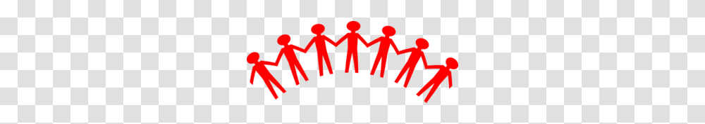 Red Unity People Clip Art, Hand, Holding Hands, Sign Transparent Png