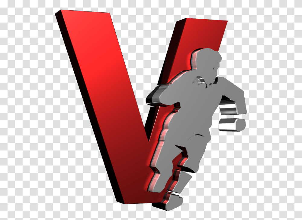 Red V Logo Logodix V Logo, Sport, Fencing, Knight, Hand Transparent Png