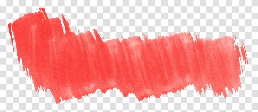 Red Vector Brush Stroke Brush Stroke Red Watercolor, Paper, Weapon Transparent Png