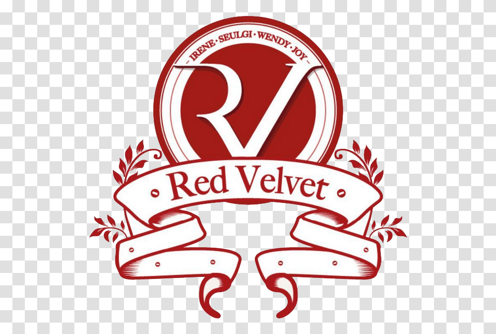 Red Velvet Logo, Label, Alphabet Transparent Png