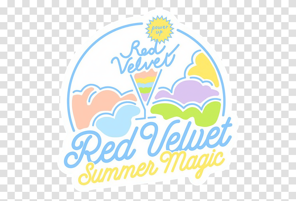 Red Velvet Power Up Logo, Egg Transparent Png