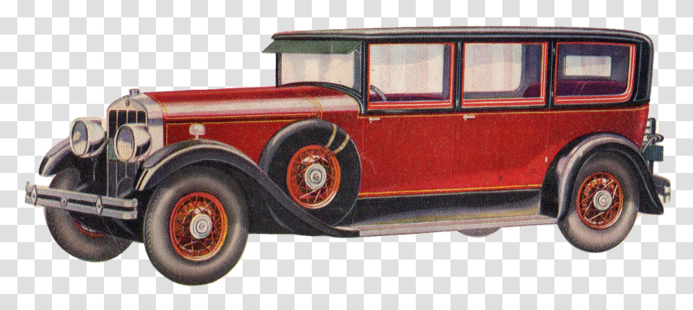Red Vintage Cars Antique Car, Vehicle, Transportation, Hot Rod, Coupe Transparent Png