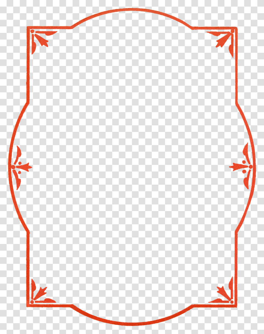 Red Vintage Frame Clipart Red Borders Clip Art, Bow, Wire, Pattern, Barbed Wire Transparent Png