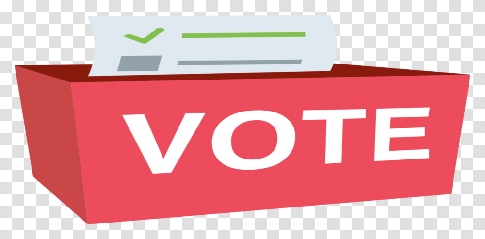 Red Voting Box Ballot Box Clipart, First Aid, Word, Alphabet Transparent Png