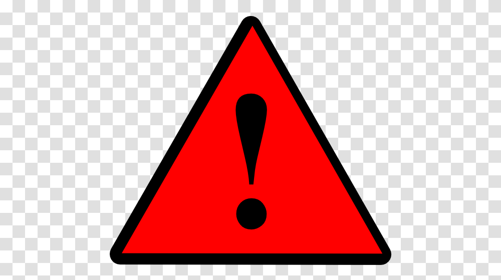 Red Warning Sign & Clipart Free Download Ywd Warning Light Clipart, Triangle, Symbol Transparent Png