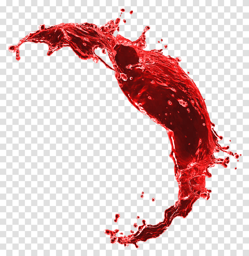 Red Water Splash, Wine, Alcohol, Beverage, Drink Transparent Png