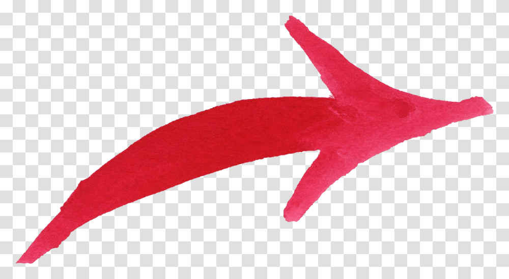 Red Watercolor Arrow Onlygfxcom Red Watercolor Arrow, Leaf, Plant, Tree, Axe Transparent Png