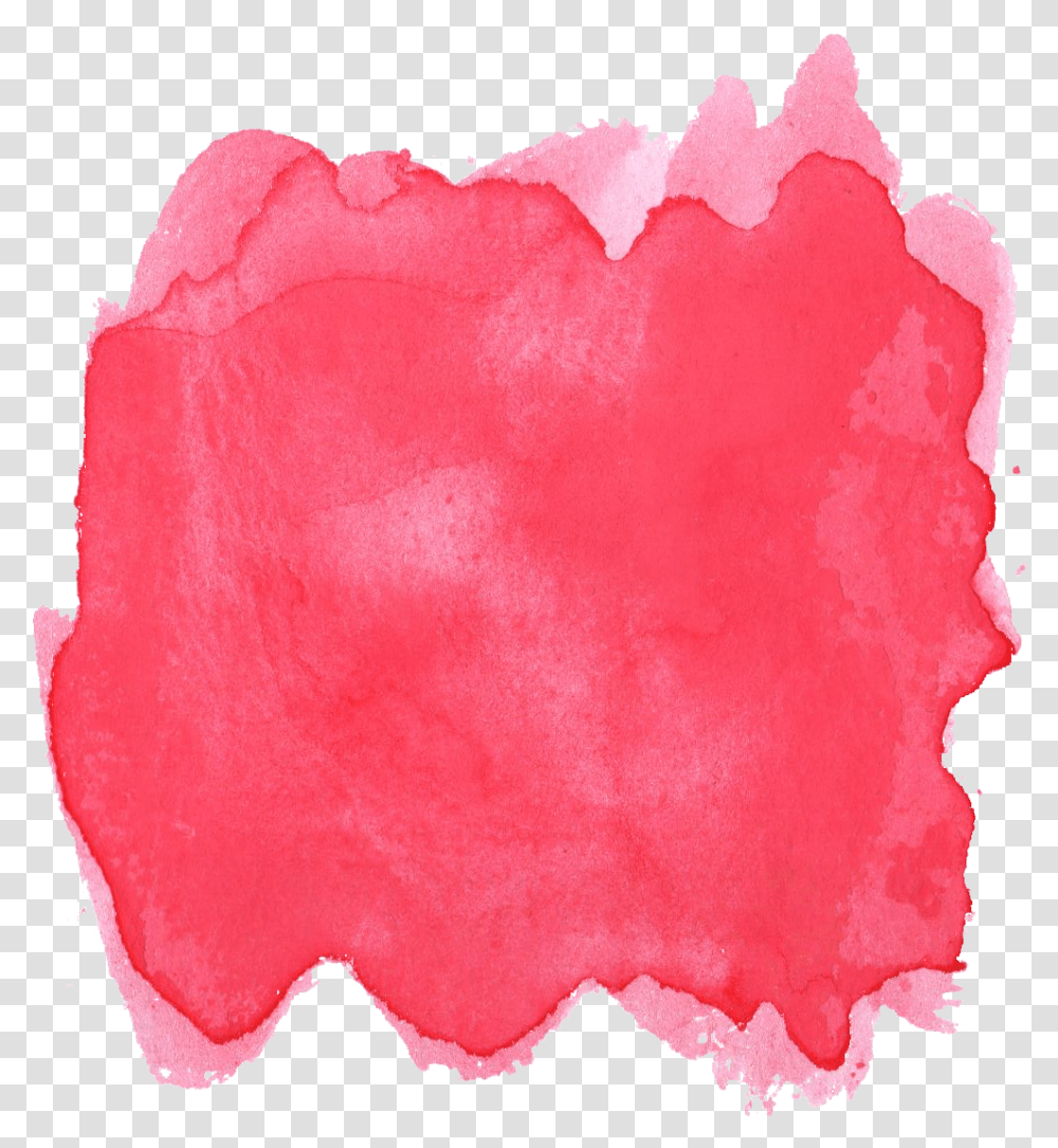 Red Watercolor Background Water Color Red Free, Pillow, Cushion, Petal, Flower Transparent Png