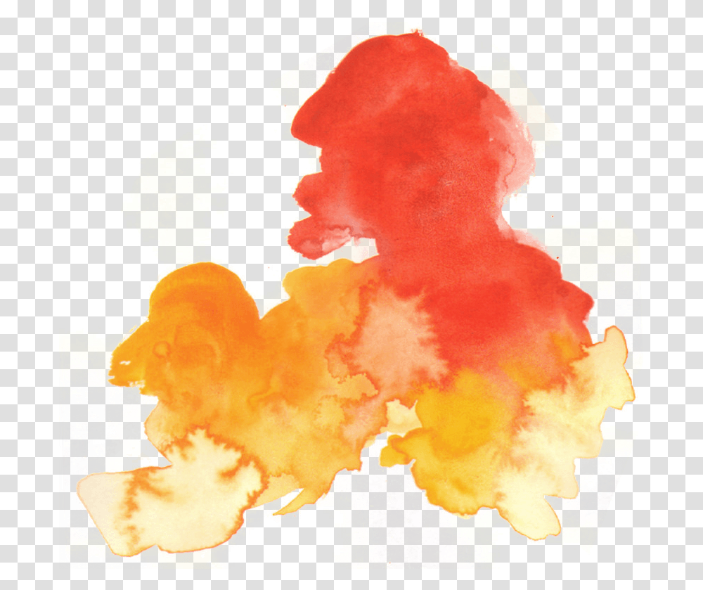Red Watercolor Orange And Red Watercolor Watercolour Orange And Red, Art, Graphics, Bonfire, Flame Transparent Png