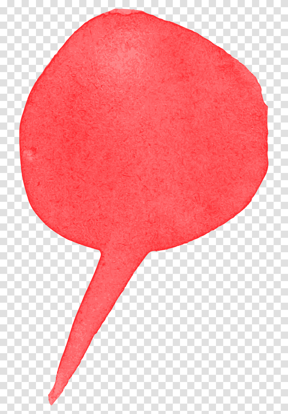 Red Watercolor Speech Bubble 5 Racquet Sport, Sweets, Food, Chair, Furniture Transparent Png