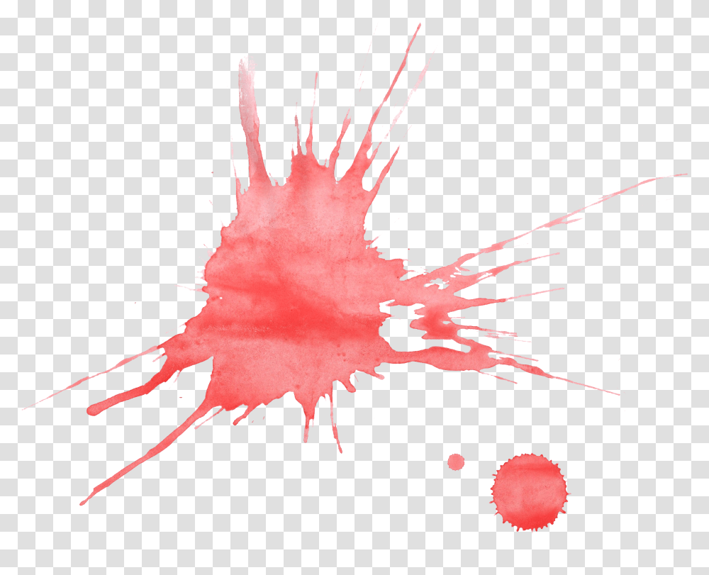 Red Watercolor Splatter Red Watercolor Splash, Stain, Hand, Tree, Plant Transparent Png