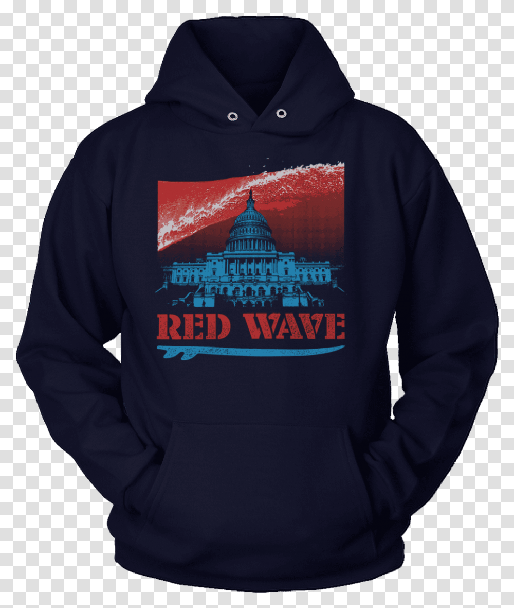 Red Wave, Apparel, Sweatshirt, Sweater Transparent Png