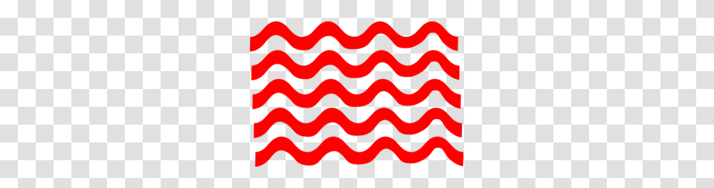 Red Wave Lines Clip Art, Texture, Pattern Transparent Png