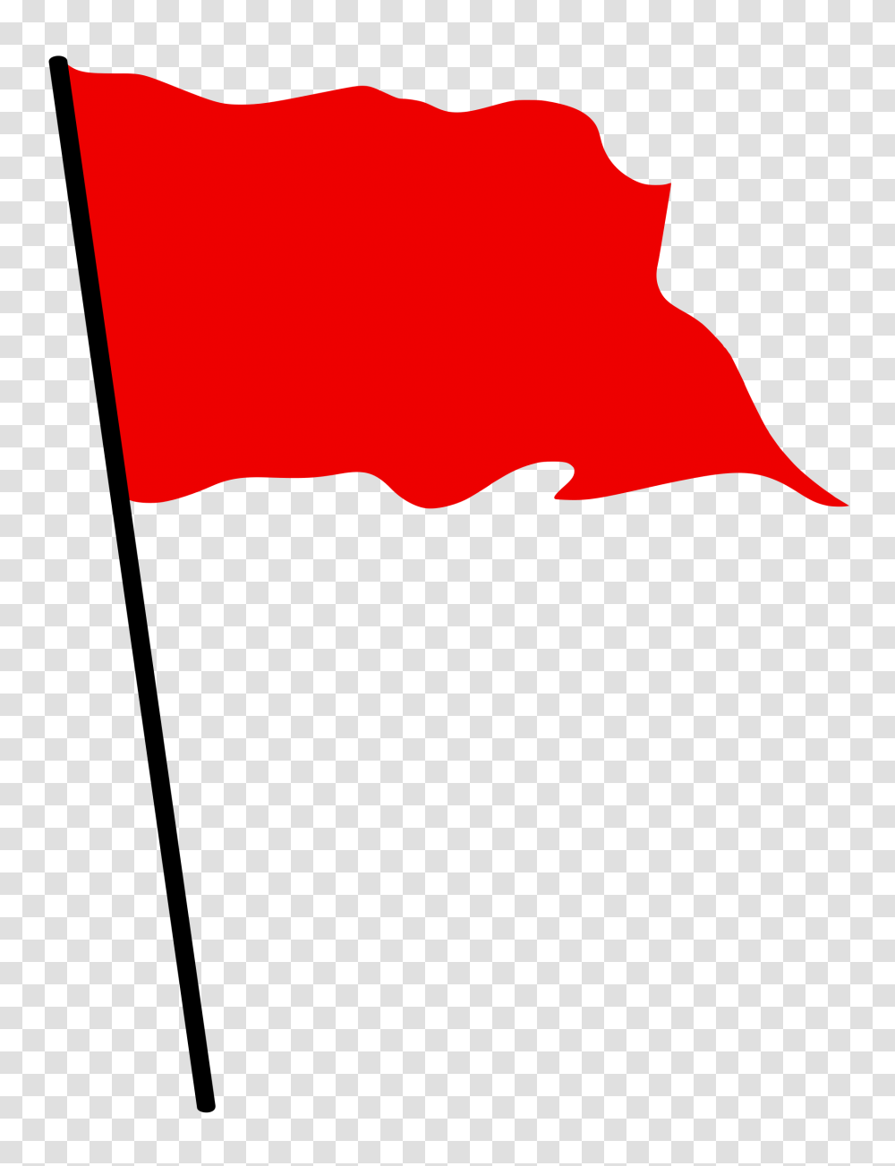 Red Waving Flag, Leaf, Plant, Tree, Petal Transparent Png
