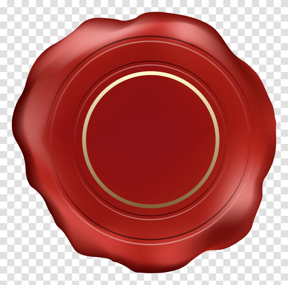 Red Wax Stamp Clipart, Wax Seal, Ketchup, Food Transparent Png
