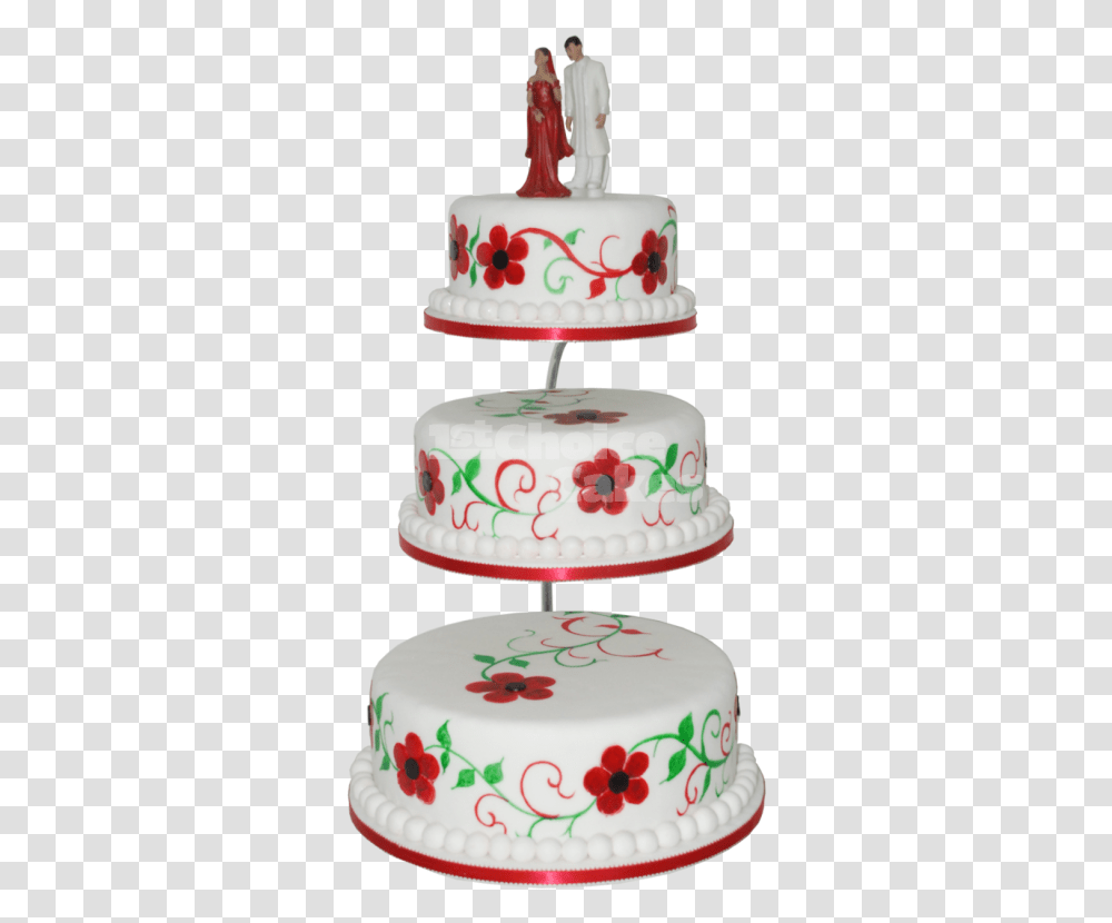 Red Wedding Cake, Dessert, Food, Birthday Cake, Person Transparent Png