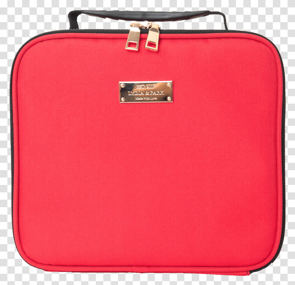 Red Weekend Makeup Bag Laptop Bag, Luggage, Handbag, Accessories, Accessory Transparent Png