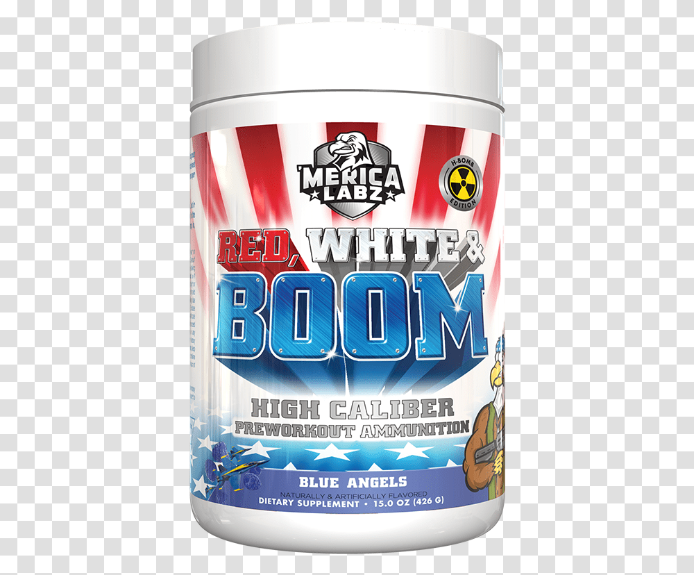Red White Amp Boom H Bomb Merica Labz Red White And Boom, Advertisement, Poster, Flyer, Paper Transparent Png