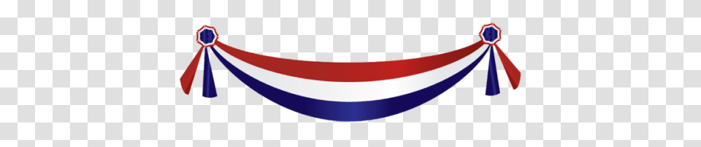 Red White And Blue Banner, Canoe, Rowboat, Vehicle, Transportation Transparent Png
