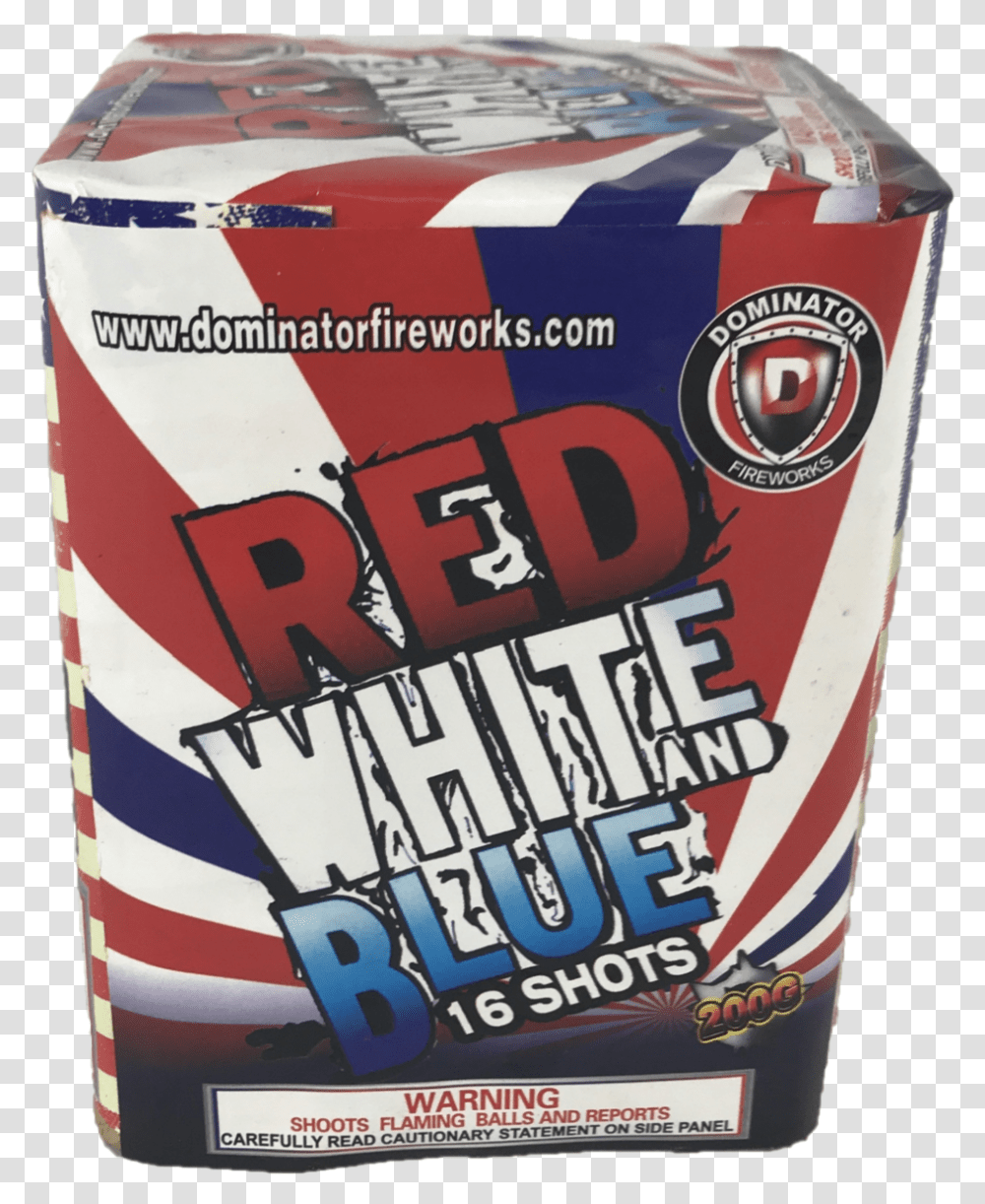 Red White And Blue Bomb Red White Blue, Tin, Can, Beverage, Leisure Activities Transparent Png
