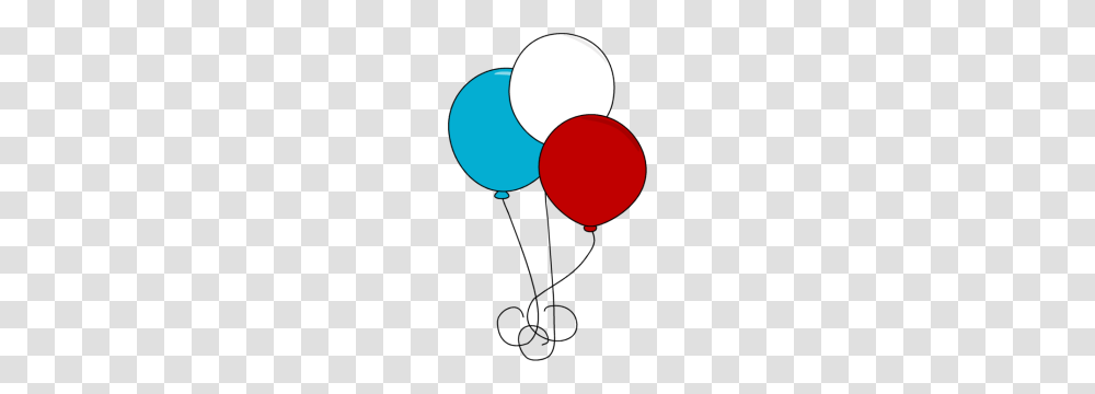 Red White And Blue Clipart, Balloon Transparent Png