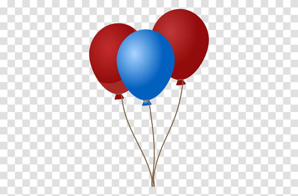 Red White And Blue Clipart, Balloon Transparent Png