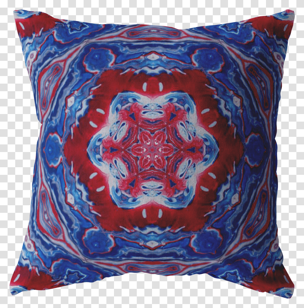 Red White And Blue Cushion Transparent Png