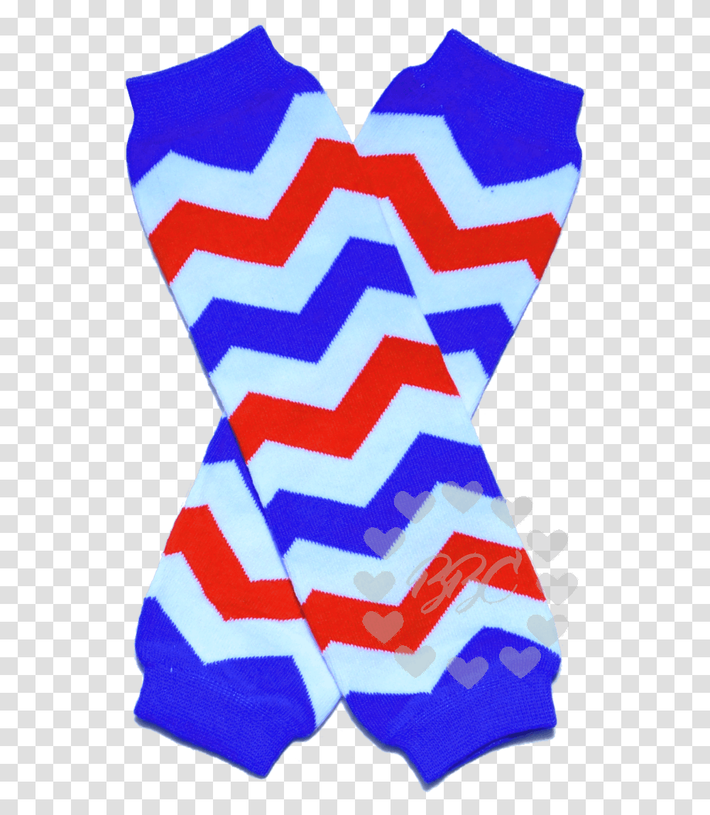 Red White And Blue Legwarmers Sock, Apparel, Shoe, Footwear Transparent Png