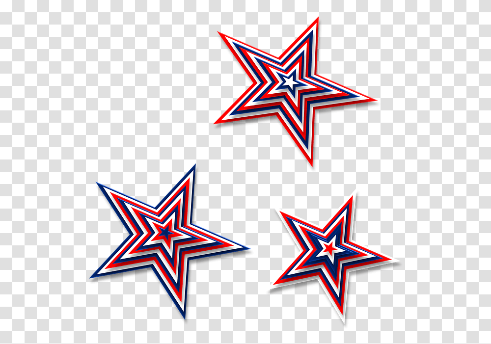 Red White And Blue Star Portable Network Graphics, Symbol, Star Symbol, Cross Transparent Png