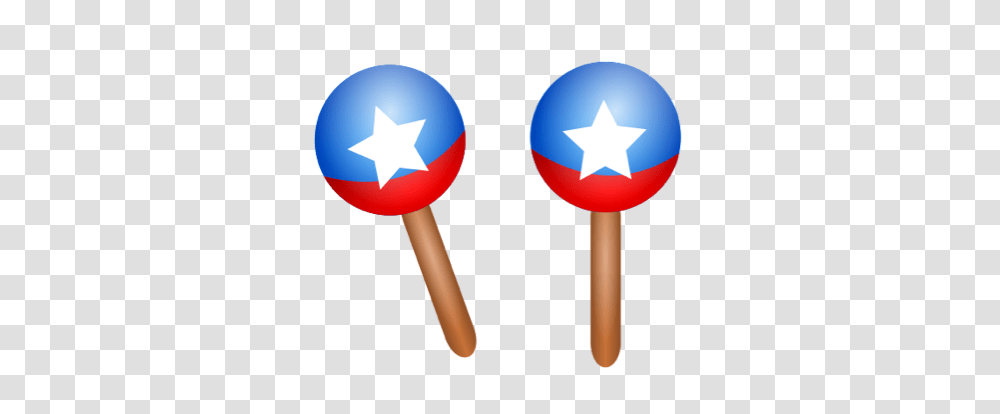 Red White And Blue Stars Clipart, Musical Instrument, Maraca, Rattle, Star Symbol Transparent Png