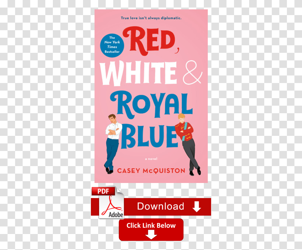 Red White And Royal Blue, Advertisement, Poster, Flyer, Paper Transparent Png