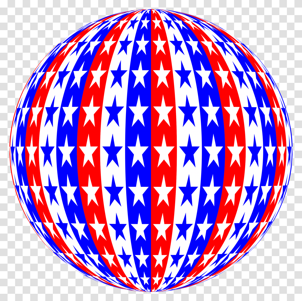 Red White Blue Sphere Clip Arts Red White Blue Sphere, Lighting, Balloon Transparent Png