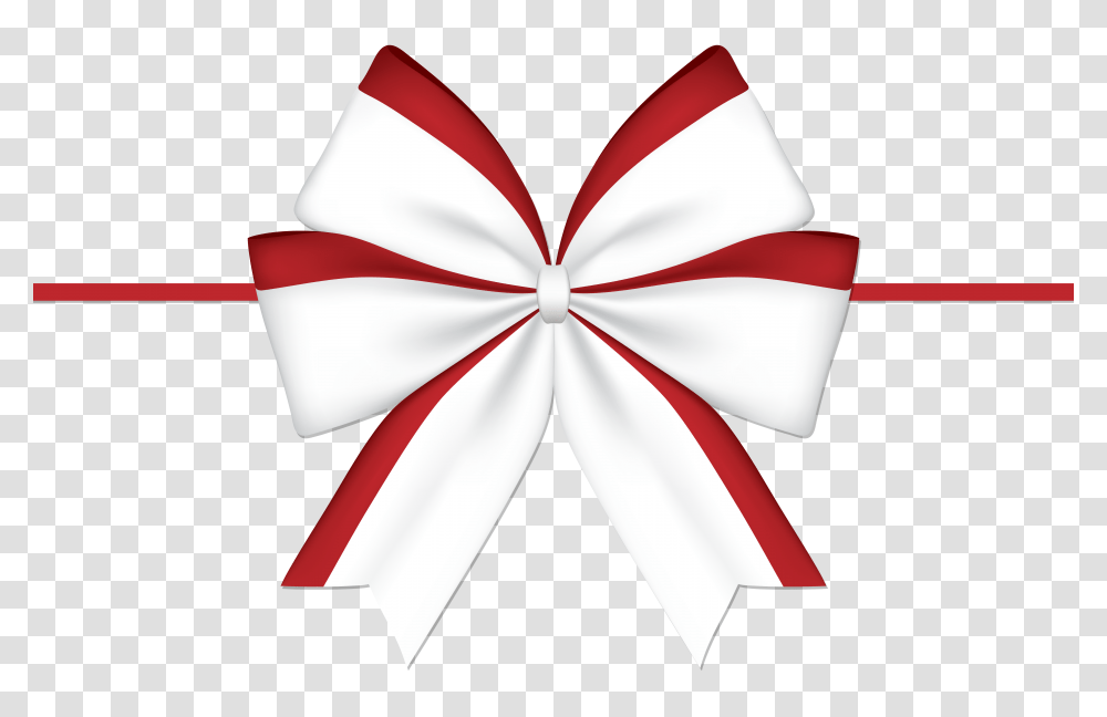 Red White Bow Clipart, Ornament, Pattern, Fractal Transparent Png