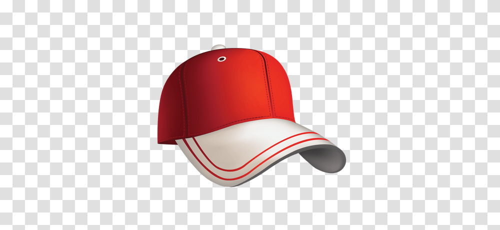 Red White Cap, Apparel, Baseball Cap, Hat Transparent Png