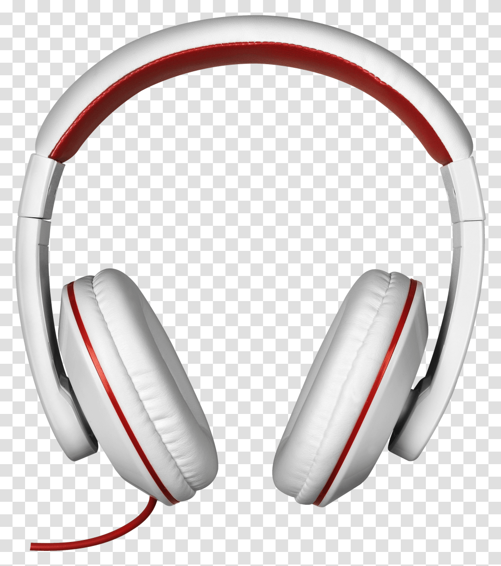 Red White Headphones, Electronics, Headset, Blow Dryer, Appliance Transparent Png