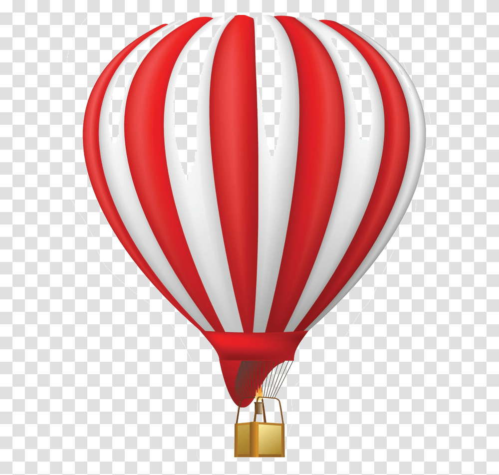 Red White Striped Balloon Air Balloon Clipart, Hot Air Balloon, Aircraft, Vehicle, Transportation Transparent Png