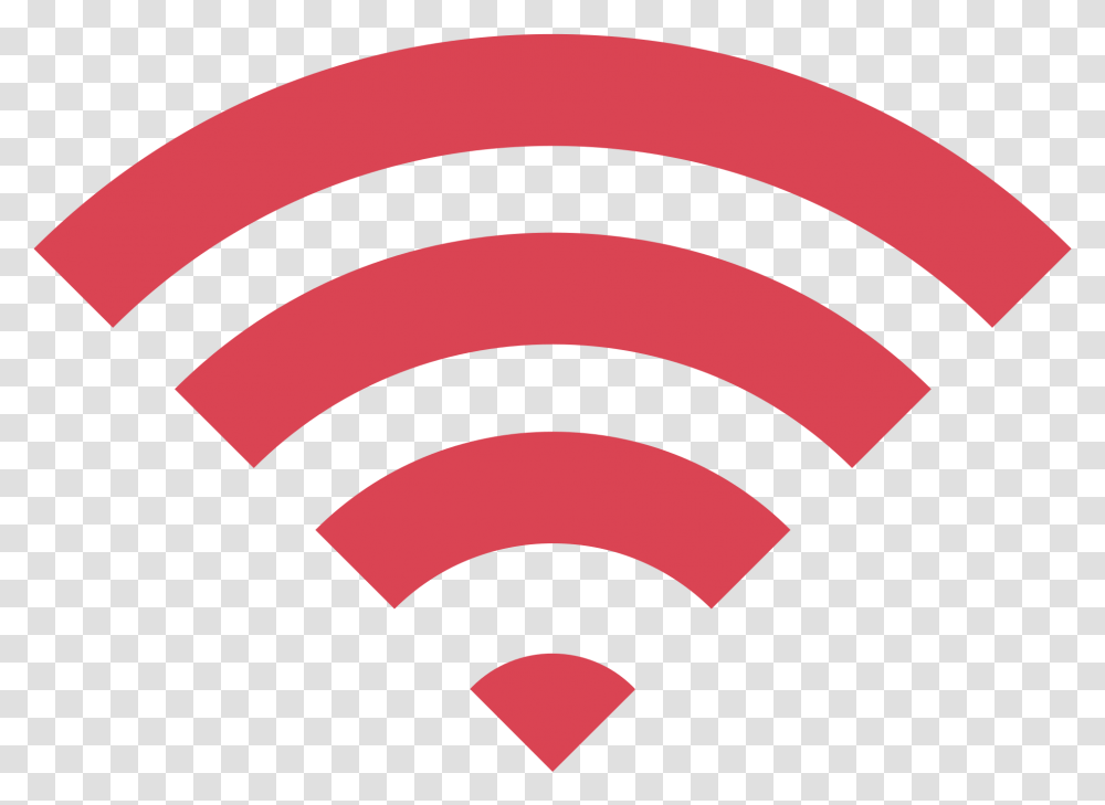 Red Wifi Icon, Light, Face, Building, Architecture Transparent Png