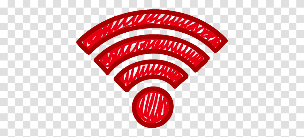 Red Wifi Logo Icon Wifi, Wheel Transparent Png
