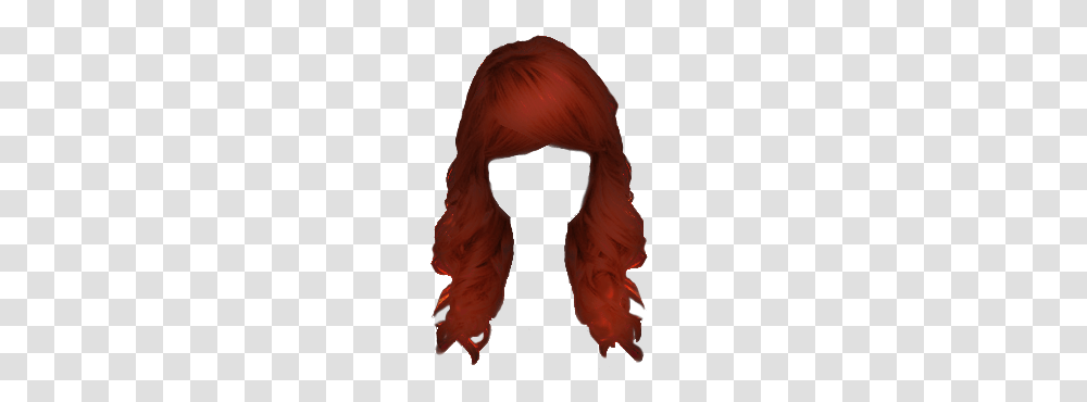 Red Wig Clipart, Apparel, Person, Human Transparent Png