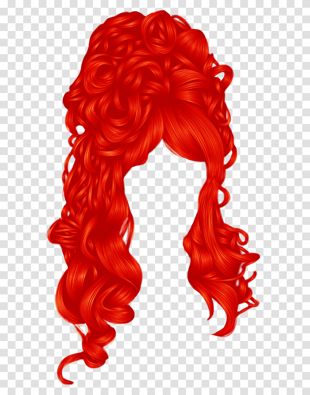 Red Wig Red Hair Background Red Hair Background, Petal, Flower, Plant, Blossom Transparent Png