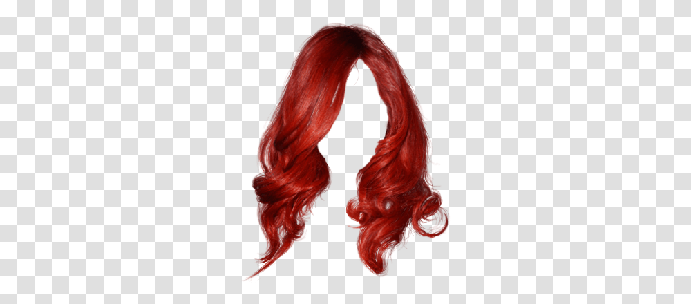 Red Wig & Clipart Free Download Ywd Red Hair Wig, Costume, Clothing, Apparel, Scarf Transparent Png