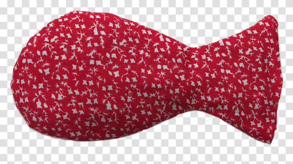 Red With White Floral Catnip Fish Toy Polka Dot, Apparel, Tie, Accessories Transparent Png