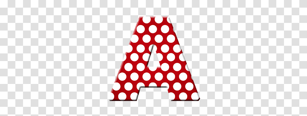 Red With White Polka Dots Numbers And Alphabet Animation, Triangle, Plant Transparent Png