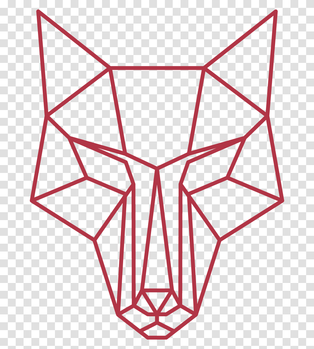 Red Wolf Clipart Download Lobo Imagen Para Dibujar, Star Symbol, Rug, Pattern Transparent Png