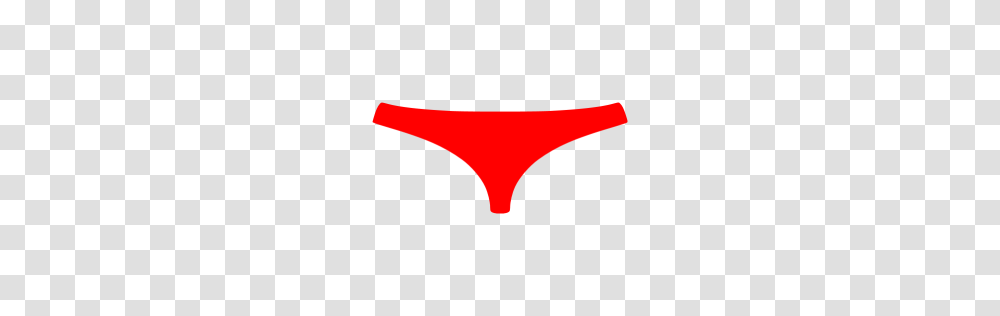 Red Womens Underwear Icon, Logo, Trademark Transparent Png