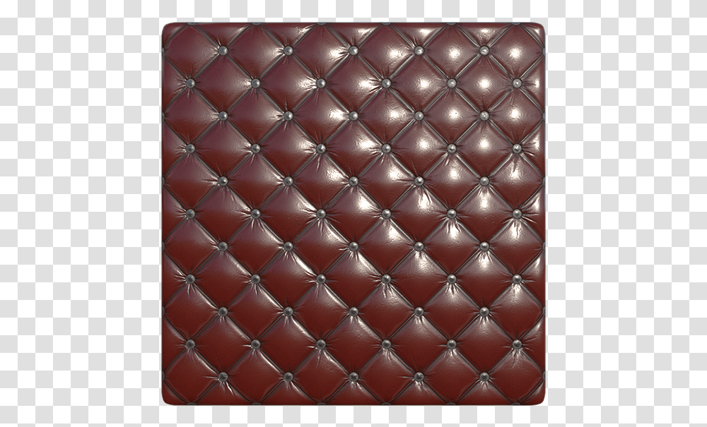 Red Worn Sofa Leather Texture With Nails Seamless Sofa Texture Seamless, Rug, Aluminium, Furniture, Lighting Transparent Png